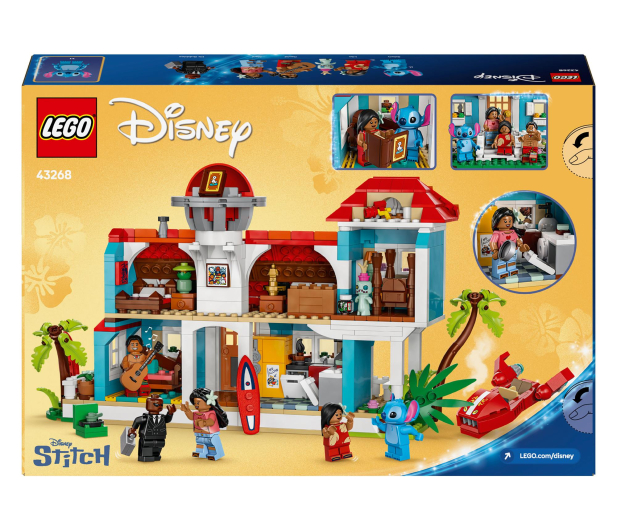 LEGO Disney 43268 Domek na plaży Lilo i Stitcha - 1308202 - zdjęcie 5